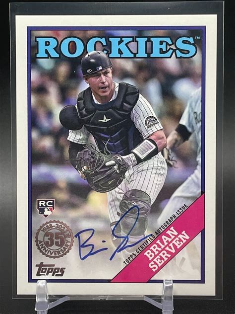 Topps Series Topps Baseball Autographs Ba Bs Brian