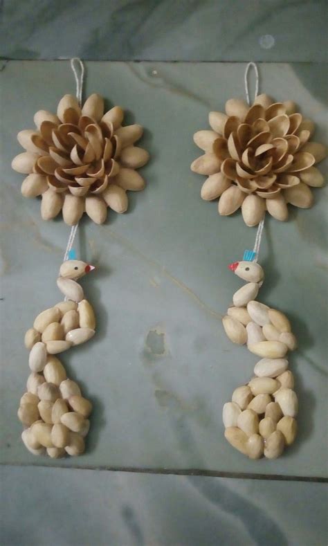 Pin by pearl white on Art work to do | Pista shell crafts, Shell crafts ...