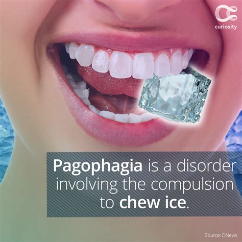 Curiosity — Pagophagia Is A Form Of The Disorder Called Pica