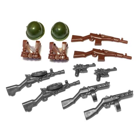 WW2 Guns for Soviet LEGO® Minifigures