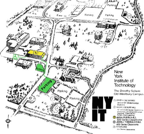 Nyit Old Westbury Campus Map