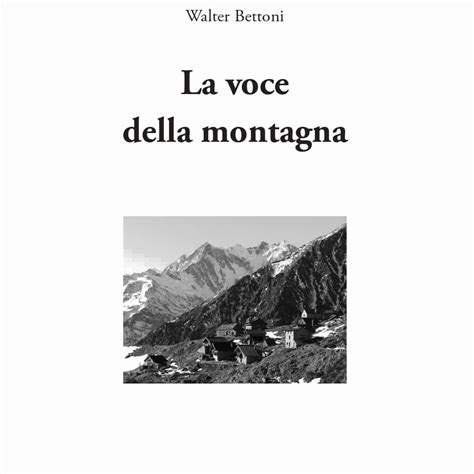 La Voce Della Montagna