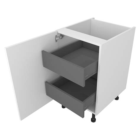 400mm Highline Base Unit With Type 3 Pull Out Internal Drawers Left