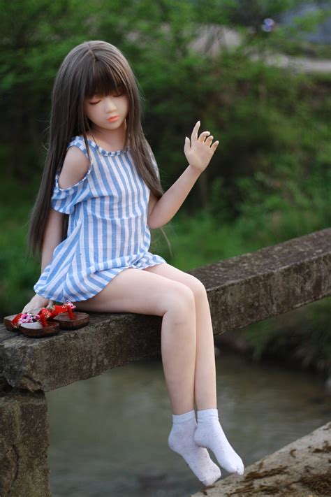 Nita Flat Chest Eye Closed Mini Sex Doll VSDoll