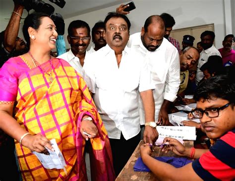 Vijayakanth's son hints at third front in Tamil Nadu