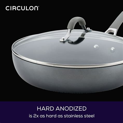 Circulon Elementum Hard Anodized Nonstick Deep Frying Pan 50 Off