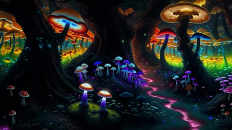 DMT trip music and visuals • AI Animation