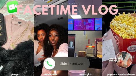 FaceTime Vlog Grwm For A Girl S Night Out Going To See Mean Girls