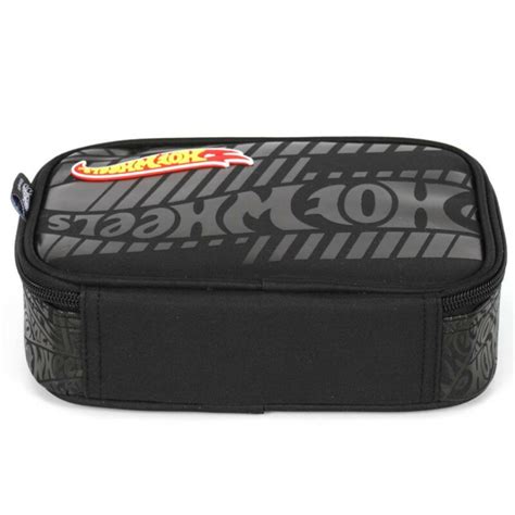 Estojo Escolar Infantil Pens Hot Wheels By Luxcel Ref