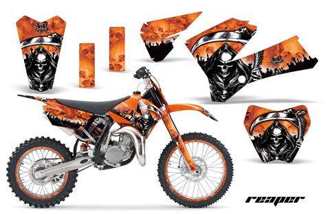 Ktm Sx 85105 Motocross Graphic Decal Sticker Kit Ktm Mx Stickers For