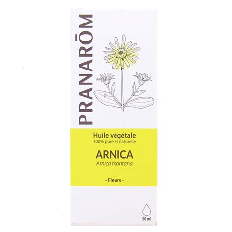 Huile Végétale Arnica 50ml Pranarôm IllicoPharma