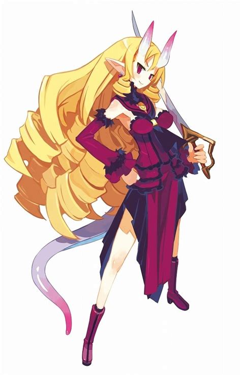 Disgaea 3 Return Haratake Character Graphic Female Character Design