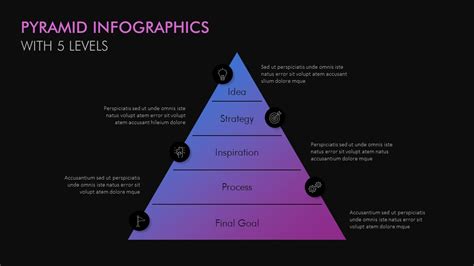 5 Stage Pyramid Slide For Powerpoint Slidebazaar