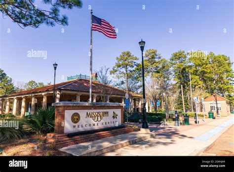 Magnolia, MS - January 14, 2021: Mississippi Welcome Center in Pike ...