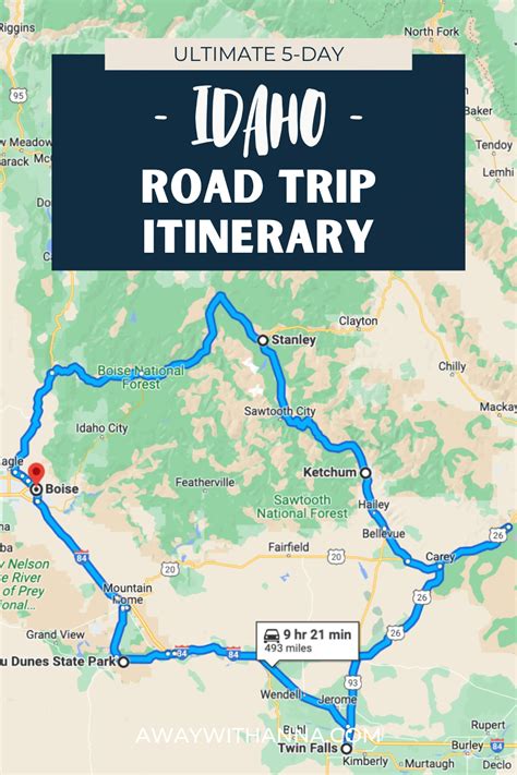 Perfect 5-day road trip itinerary for Southern/Central Idaho - best ...