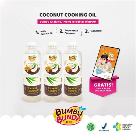 Jual Bumbu Bunda By Elia Coconut Cooking Oil Minyak Goreng Kelapa Murni