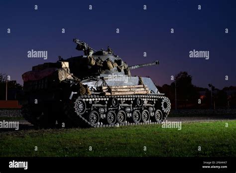 Sherman Tank Fury Stock Photo Alamy