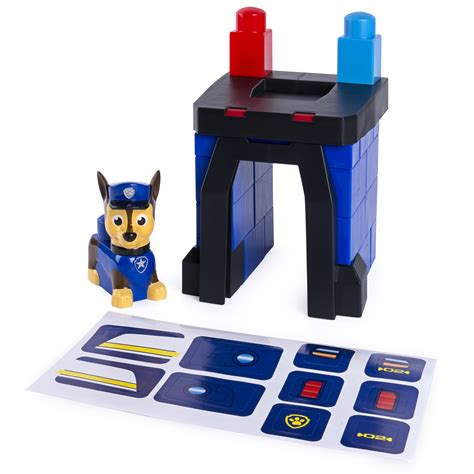 Paw Patrol - IONIX Jr. - Chase?s Pup House - Building Block Set ...