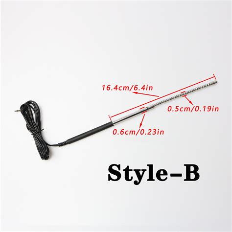Mm Estim Urethra Sound Stainless Bipolar Urethral Electro Sex Etsy