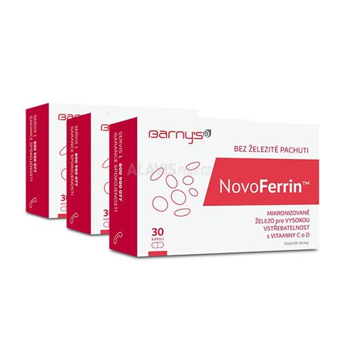 Barnys NovoFerrin™, 3x30 kapslí :: Alavis-plus.cz