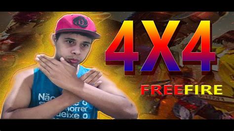 FREE FIRE AO VIVO DUELO 4X4 REGRA DE APOSTADO JOGANDO 4X4