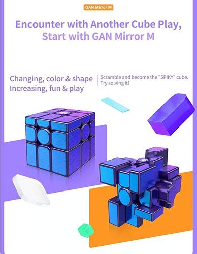 Cubershop Gan Mirror M Cube Cubo Magn Tico De Espejo Gan Env O Gratis