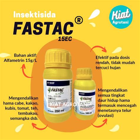 Jual Insektisida Obat Hama Kutu Tanaman Fastac Ec Ml Ml