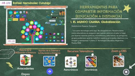 Herramientas para compartir información Educación a Distancia