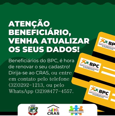 Aten O Benefici Rios Do Bpc Loas C Mara De Bom Jardim De Minas