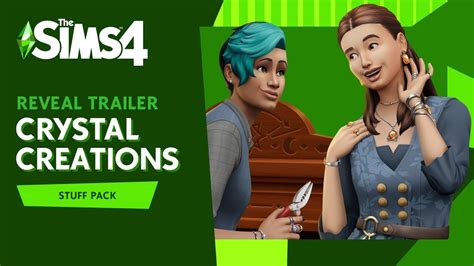 Les Sims 4 Bande Annonce Officielle Du Pack D Objets Crystal Creations