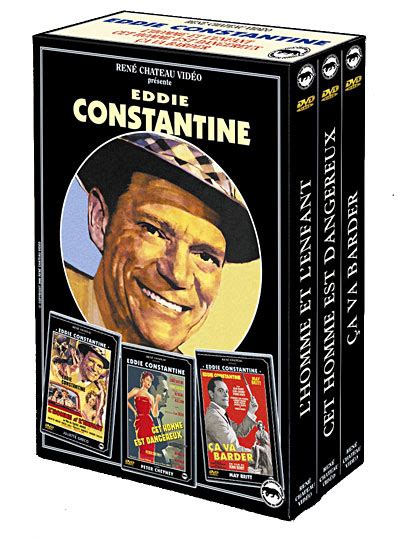 Coffret Eddie Constantine John Berry Raoul André Jean Sacha DVD