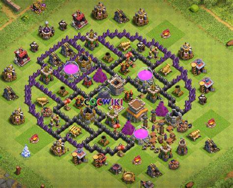 6 Best Th8 Farming Base Designs 2019