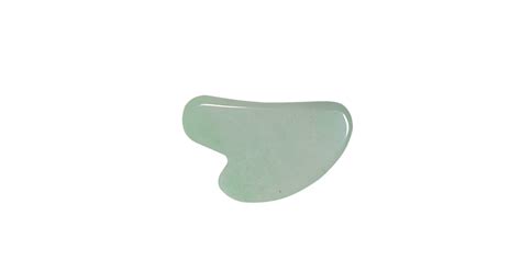 Gua Sha Scraping Tool Set 3 Rose Quartzclear Quartzjade Foamy