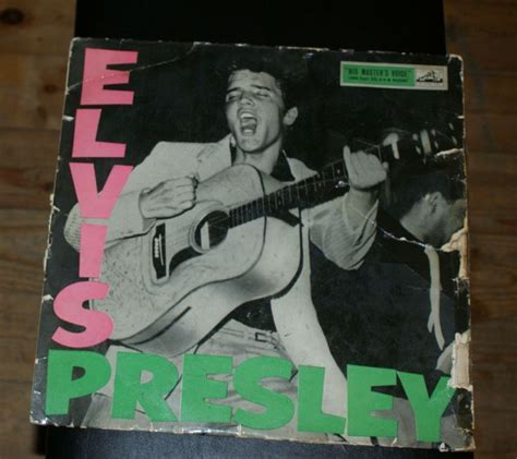 Details About ELVIS PRESLEY ROCK N ROLL ORIGINAL RARE 1956 UK HMV VINYL