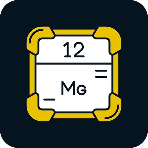 Magnesium Glyph Two Color Icon 41722595 Vector Art At Vecteezy