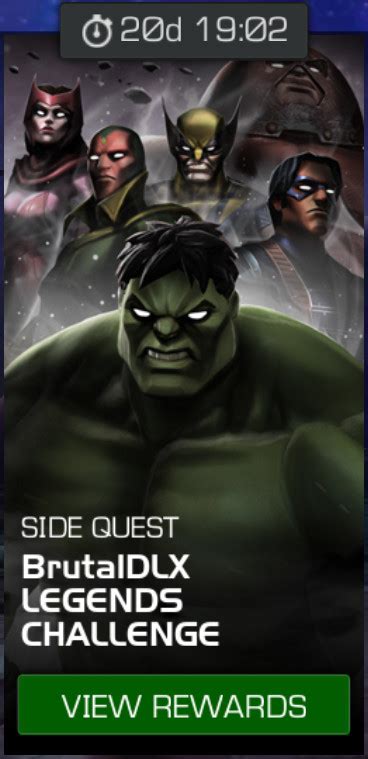 Brutaldlx Legends Challenge Marvel Contest Of Champions Wiki Fandom