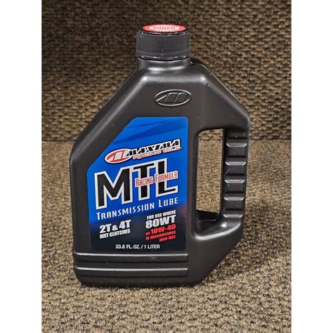 Maxima MTL Medium 80wt Gear Oil 10w 40 HPMPowerSports