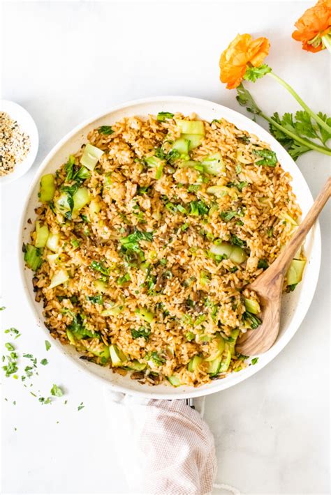 Vegan Sesame Ginger Fried Rice This Savory Vegan