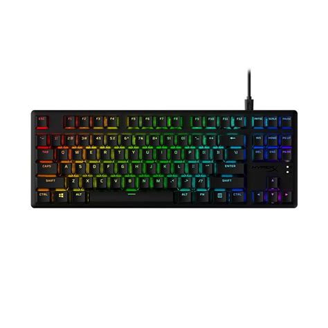 HyperX Игровая клавиатура проводная Alloy Origins Core PBT, (HyperX Red ...
