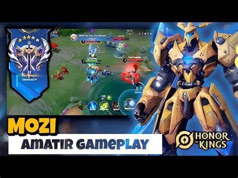 Play With Mozi Roamer Honor Of Kings Amatir Gameplay Youtube