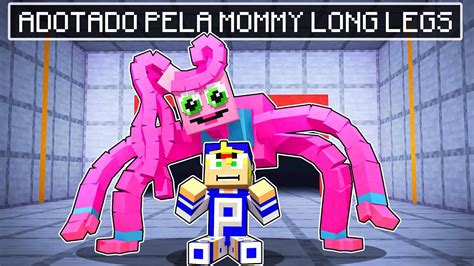 FUI ADOTADO PELA MOMMY LONG LEGS No MINECRAFT YouTube