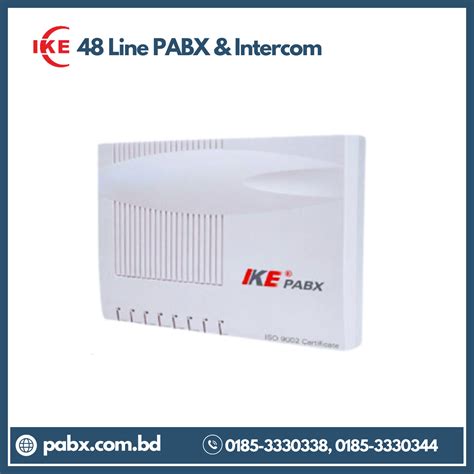 IKE 8 Line Apartment Pabx Intercom System Best Price In BD