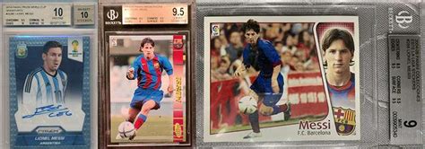 Lionel Messi and his best soccer cards | fivecardguys