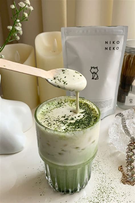 Matcha Cream Cheese Latte Niko Neko Matcha