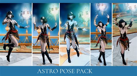 Amane Astrologian Pose Pack The Glamour Dresser Final Fantasy Xiv