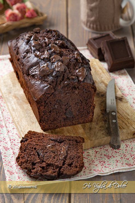 Plumcake Al Cioccolato Sofficissimo Ricetta Ho Voglia Di Dolce