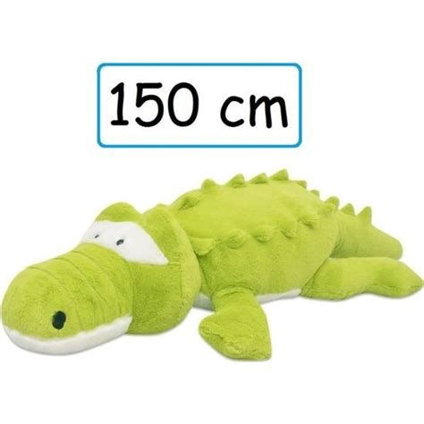 Peluche Crocodile Doudou G Ant Cm Xxl Pour Enfant Adulte Calins