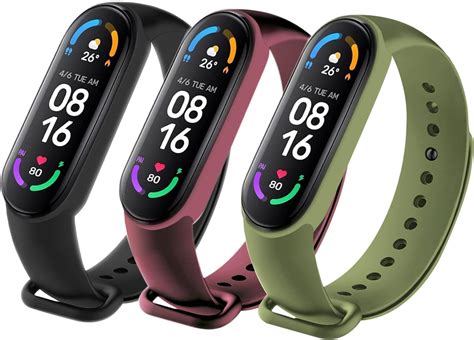 Bangting St Ck Armband Kompatibel Mit Xiaomi Mi Band