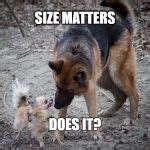 size matters Meme Generator - Imgflip