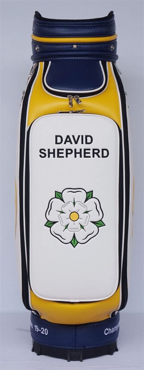 Lufc Custom Golf Bag Fully Customised With Your Name Your Logo Your